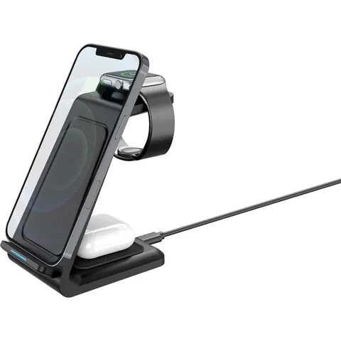 PWB-280 Wireless 3’lü Şarj İstasyonu