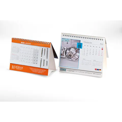 AMT-06 Karton Taşıyıcı Masa Takvimi
